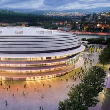 Nová aréna v Brne má mať kapacitu až 13 300 divákov, pre hokej sa upraví hľadisko približne na 12 000 divákov.