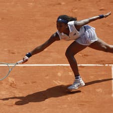 Americká tenistka Cori Gauffová v semifinále Roland Garros,