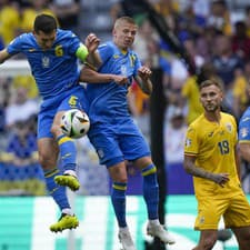 Ukrajinskí futbalisti v prvom zápase na EURO 2024 prekvapujúco nestačili na Rumunsko.