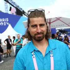 Peter Sagan bol špeciálnym hosťom pri otvorení pretekov cestnej cyklistiky na OH 2024 v Paríži.