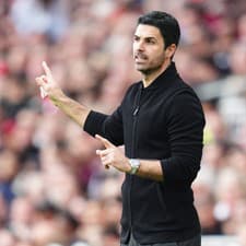 Španielsky tréner anglického Arsenalu Mikel Arteta.