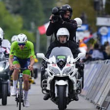 Slovinský cyklista Tadej Pogačar.