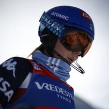 Mikaela Shiffrinová pred 1. kolom slalomu žien Svetového pohára v alpskom lyžovaní v rakúskom stredisku Gurgl