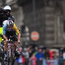 Belgický cyklista Remco Evenepoel.