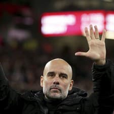 Tréner CItizens Pep Guardiola sa náchádza v neľahkej situácii