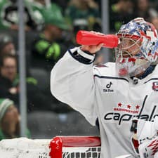 Brankár Washingtonu Capitals Charlie Lindgren ohúril fenomenálnym zákrokom.