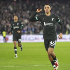 Defenzívna hviezda Liverpoolu Trent Alexander-Arnold.