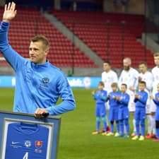 Ján Ďurica bol dlhé roky defenzívnou oporou slovenskej futbalovej reprezentácie.