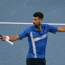 Srbský tenista Novak Djokovič na Australian Open 2025