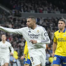 Hviezdny futbalista Realu Madrid Kylian Mbappé.