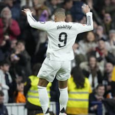 Hviezdny futbalista Realu Madrid Kylian Mbappé.