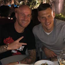 Miroslav Stoch a Martin Škrtel