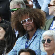 Stefan „Redfoo“ Gordy pravidelne navštevuje tenisové podujatia