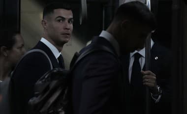 Na snímke portugalský futbalista Cristiano Ronaldo. 