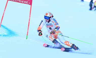 Na snímke slovenská lyžiarka Petra Vlhová.