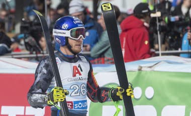 Na snímke slovenský lyžiar Adam Žampa.