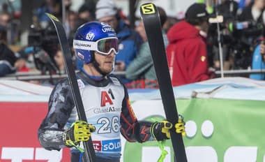 Na snímke slovenský lyžiar Adam Žampa.