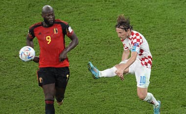 Belgičan Romelu Lukaku mal v zápase proti Chorvátom viacero čistých šancí, nepremenil ale ani jednu.