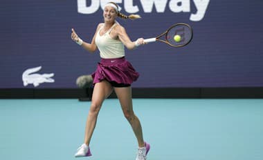 Česká tenistka Petra Kvitová postúpila na turnaji WTA v Miami do finále.