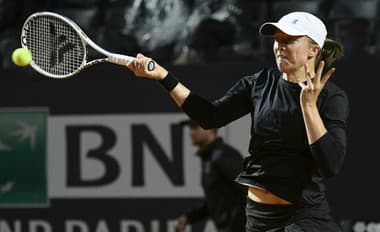 Poľská tenistka Iga Swiateková skrečovala štvrťfinálový zápas na turnaji v Ríme. 