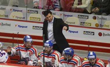 Na archívnej snímke bývalý tréner českej hokejovej reprezentácie Vladimír Růžička.