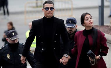 Cristiano Ronaldo a Georgina. 