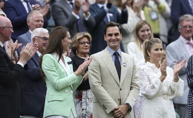 Vo Wimbledone ocenili tenisovú legendu: Žiarli Mirka Federerová na princeznú Kate?!