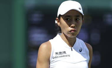 Čínska tenistka Čang Šuaj napokon zápas skrečovala.