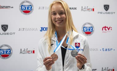 Skvelý výsledok Vargovej na ME: Domov sa vrátila s dvoma medailami