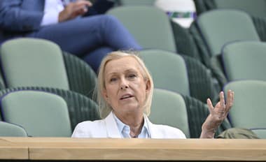 Legendárna tenistka Martina Navrátilová.