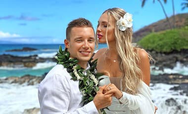 Daňovci mali svadbu vlani na Havaji.