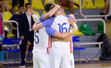 Fantastický záver: Slovenskí futsalisti na úvod kvalifikácie MS ukradli bod favoritovi