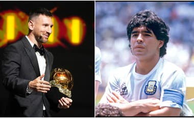 Messi si spomenul na Maradonu
