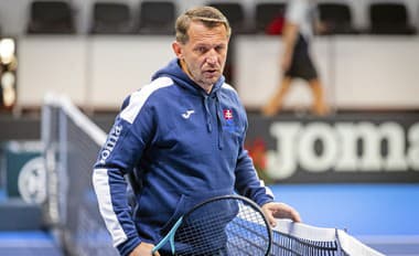 Kapitán slovenských tenistiek Matej Lipták.