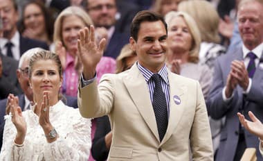Roger Federer si užil parádnu poctu od organizátorov Wimbledonu.