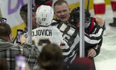 Kuriózny zápas v NHL: Rozhodca vylúčil všetkých hráčov na ľade