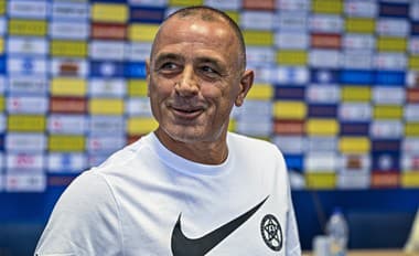 Tréner slovenskej futbalovej reprezentácie Francesco Calzona