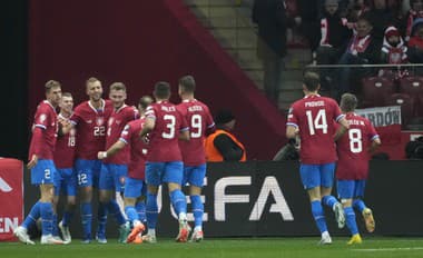 Českí futbalisti odohrali deň pred incidentom zápas v Poľsku.  