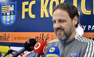 Na snímke tréner mužstva FC Košice Ján Kozák mladší.