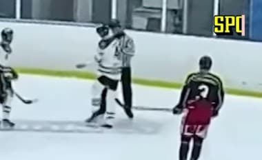 Komické zábery zo švédskej ligy: Hokejista sa na ľade objavil bez nohavíc a korčule!