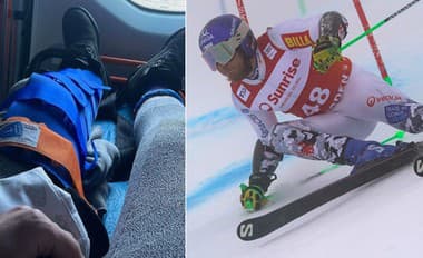 Čierny deň pre slovenské lyžovanie: Adam Žampa sa zranil na tom istom mieste ako Petra Vlhová