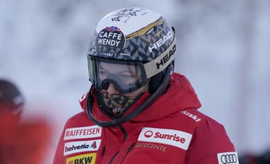 Švajčiarska lyžiarka Wendy Holdenerová. 