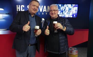 Legendy Košíc Lukáč a Slovana Rusnák: Aha, kto vyhral stávku o pivo!
