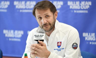 Na snímke kapitán Slovenska Matej Lipták.