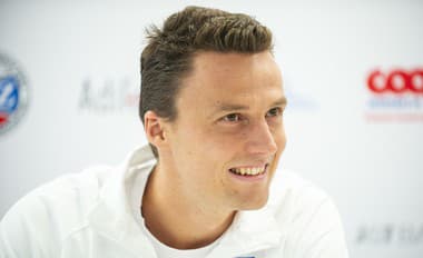 Na snímke tenista Jozef Kovalík.