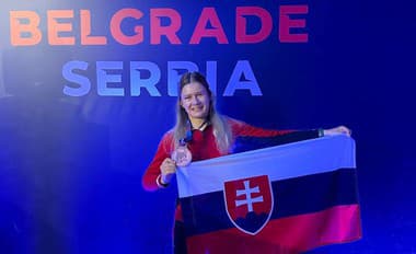 Slovenská reprezentantka v boxe Jessica Triebeľová.