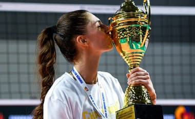 Volejbalista Radosová po zisku titulu: Bola sa schladiť...