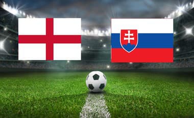 Anglicko - Slovensko ONLINE: Sledujte osemfinále majstrovstiev Európy vo futbale