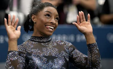 Americká gymnastka Simone Bilesová.