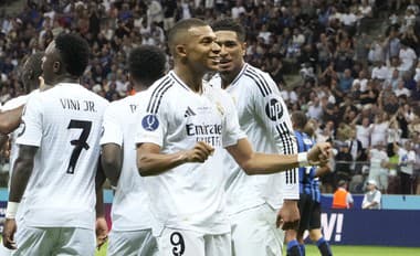 Kylian Mbappe v drese Realu Madrid 